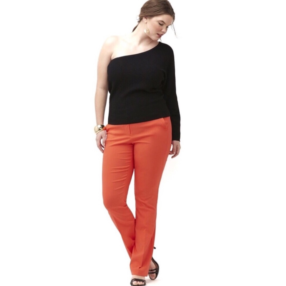 Lane Bryant Bootcut Short Straight Pants 22